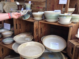pottery booth